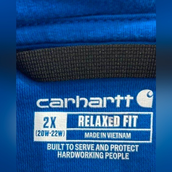 Carhartt Clarksburg Graphic Sleeve Hoodie Sweatshirt Size 2X LikeNew MSRP $64.99 - Picture 5 of 7